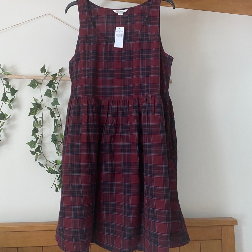 NWT AE Scoopneck Babydoll Dress